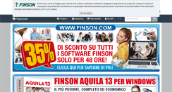 Desktop Screenshot of finson.com
