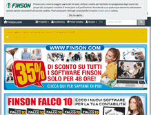 Tablet Screenshot of finson.com
